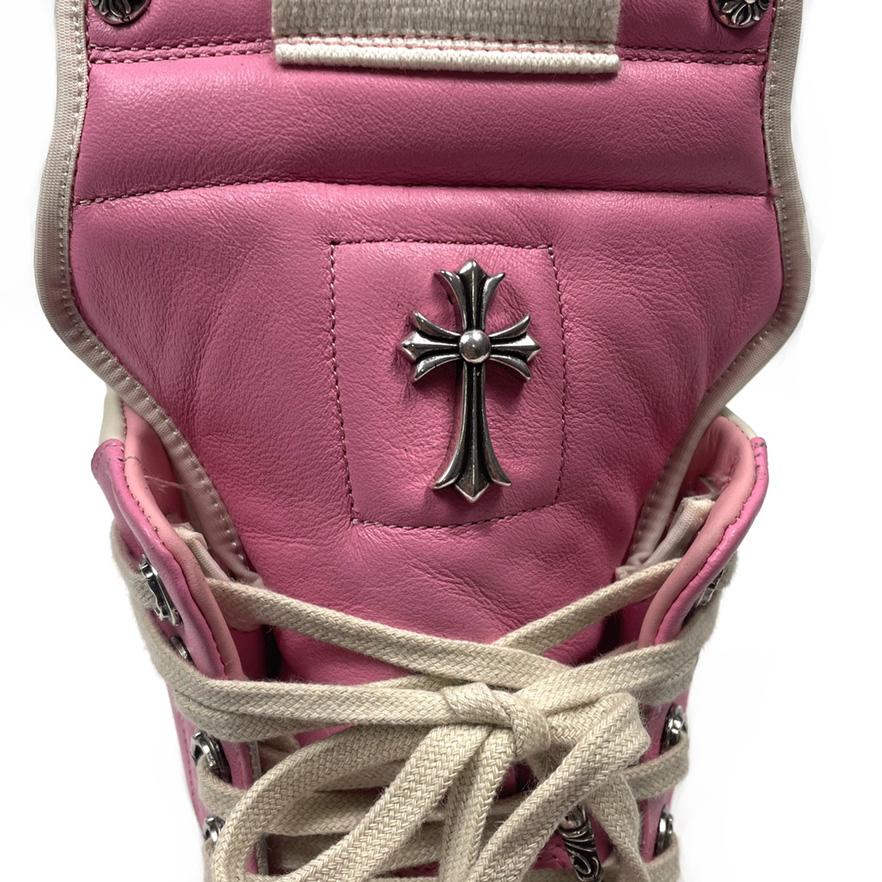 Chrome Hearts x Rick Owens Geobasket High 'Pink' - DesignerGu