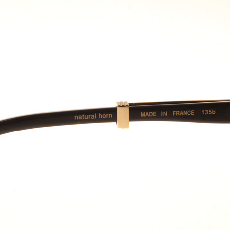 Cartier CT1990-0692 Black Buffalo Sunglasses In Gold Brown - DesignerGu