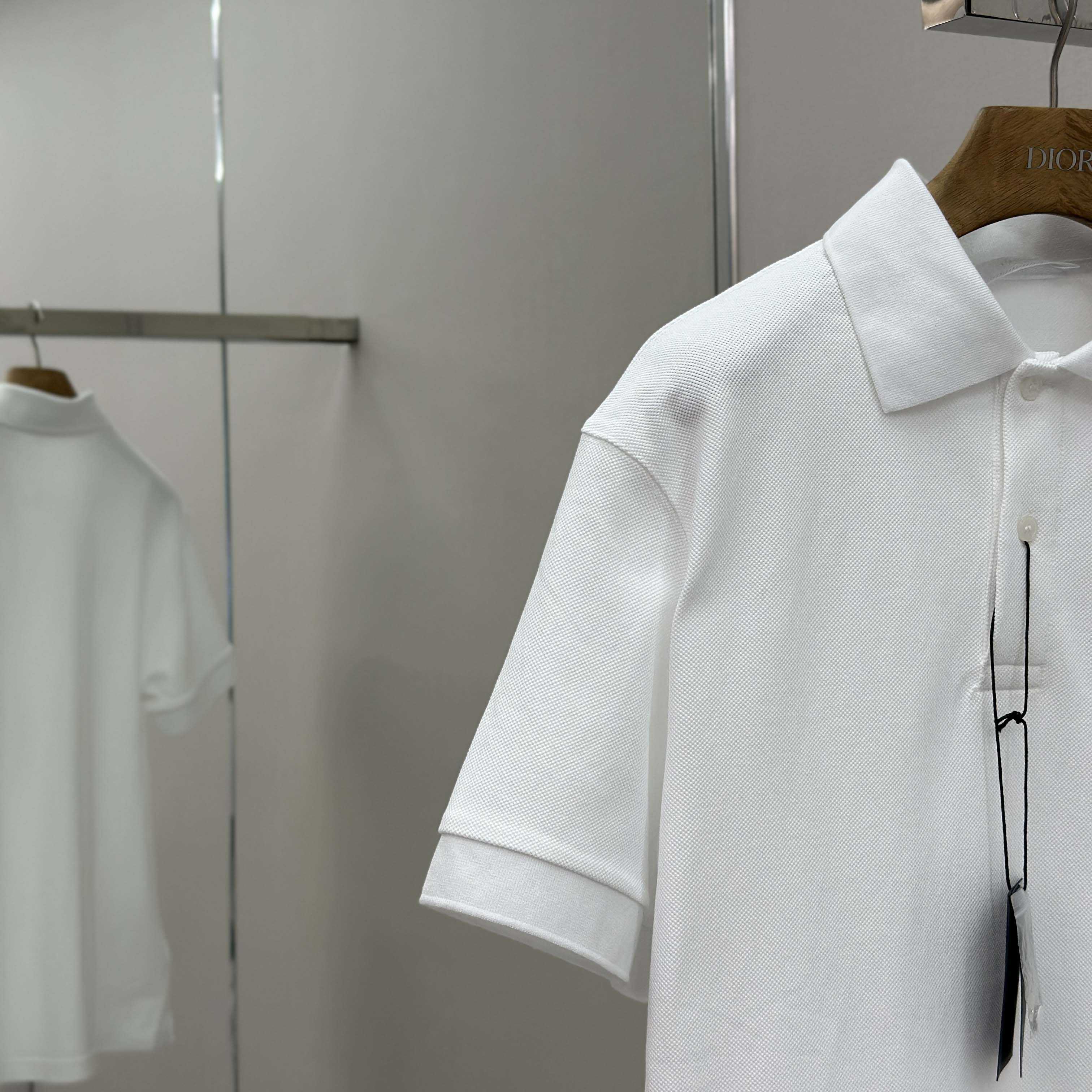 Prada Piqué Polo Shirt - DesignerGu