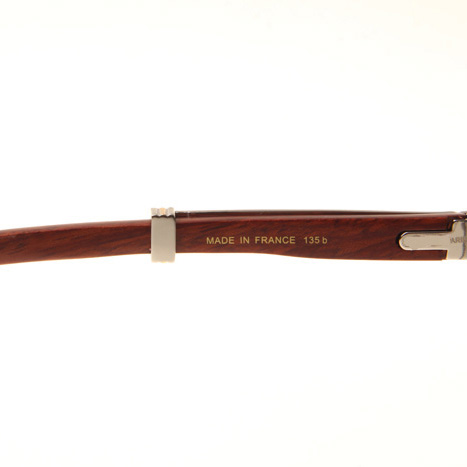 Cartier CT 1990-0692 Wood Sunglasses In Silver Grey - DesignerGu