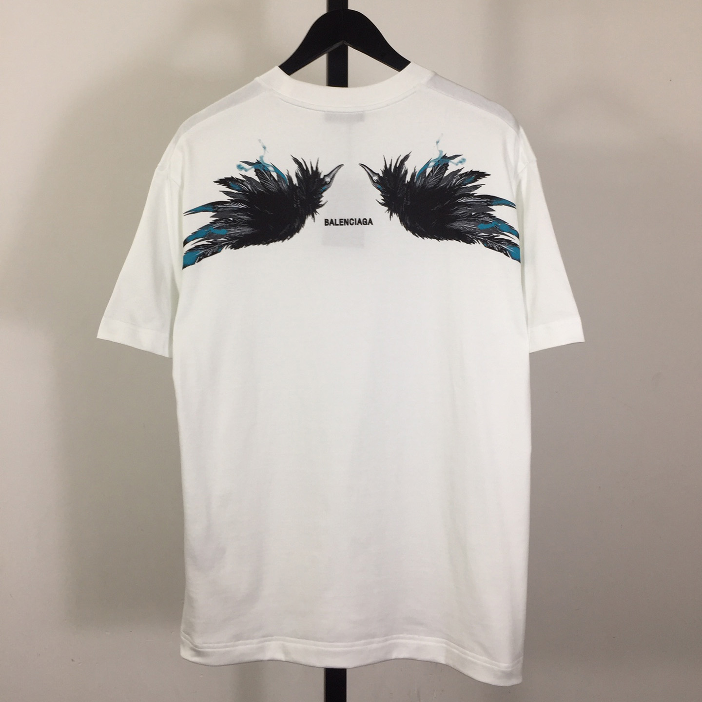Balenciaga Short Sleeve With Wing Pattern - DesignerGu