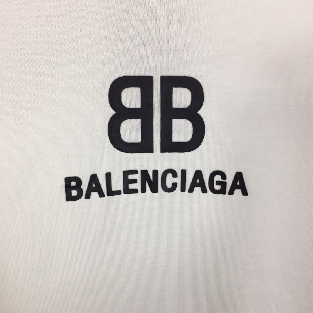 Balenciaga Short Sleeve With Wing Pattern - DesignerGu