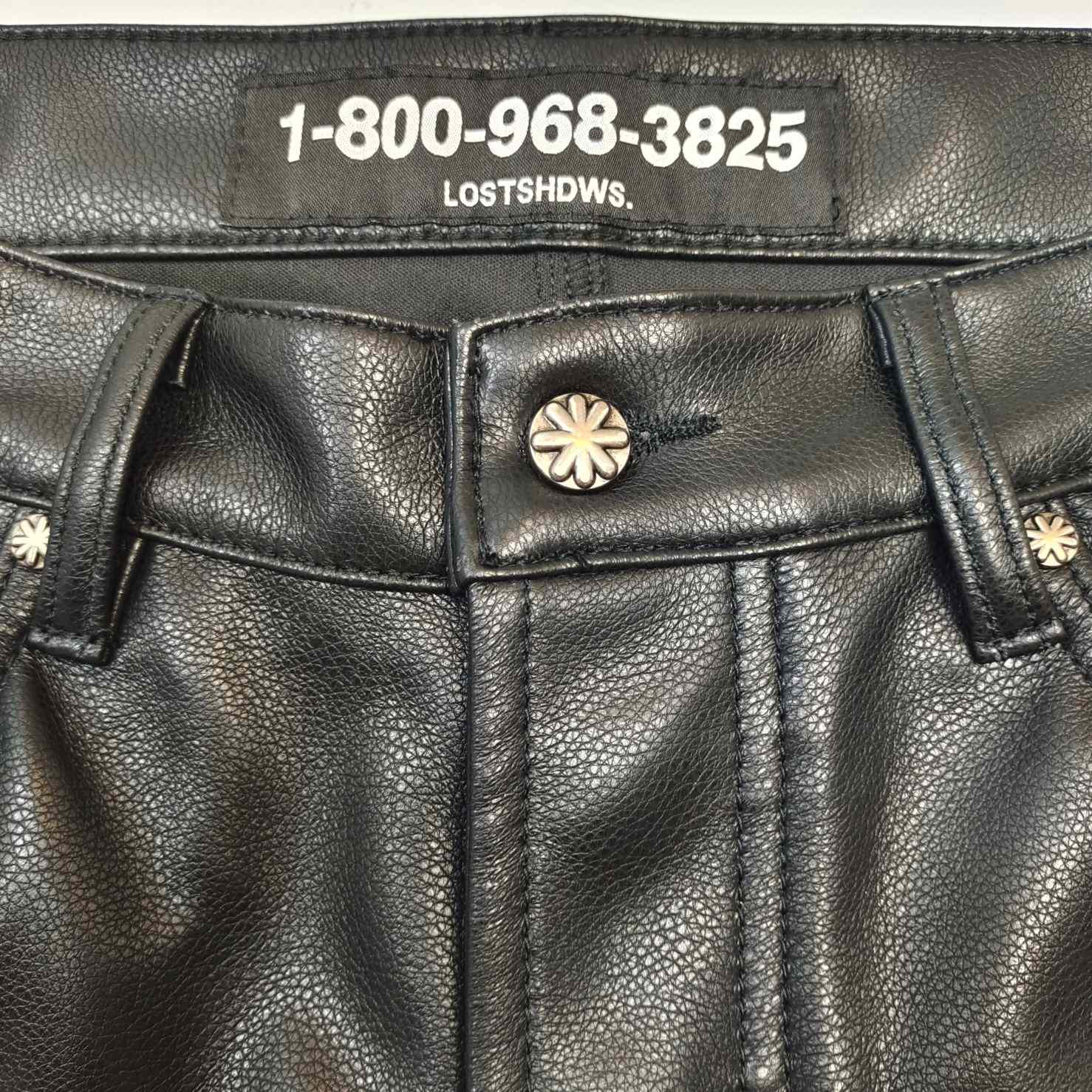 Lost Shadows Leather Shorts 