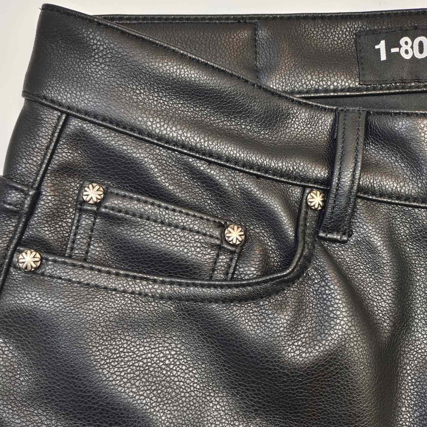 Lost Shadows Leather Shorts 