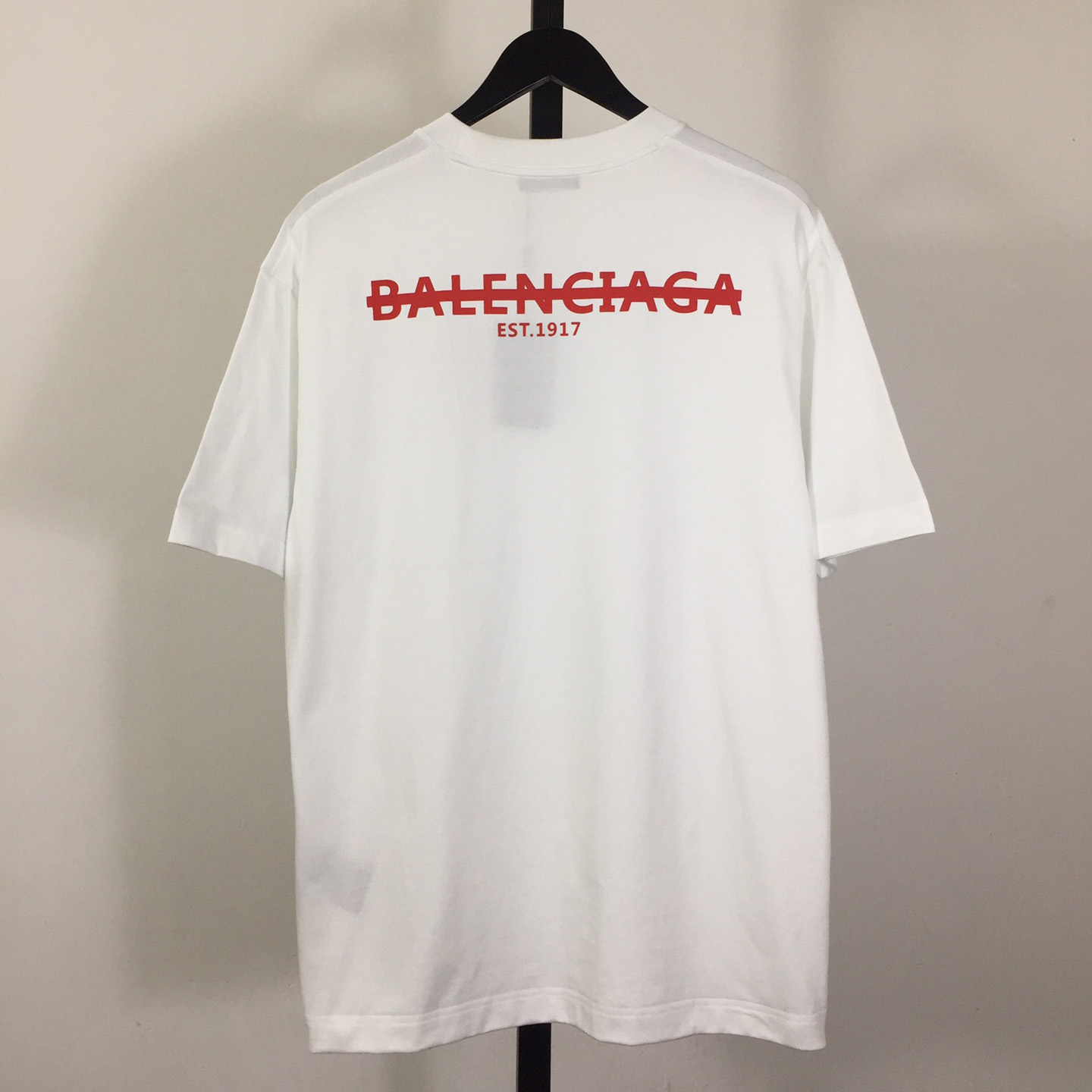 Balenciaga Printed Letter Short Sleeve - DesignerGu