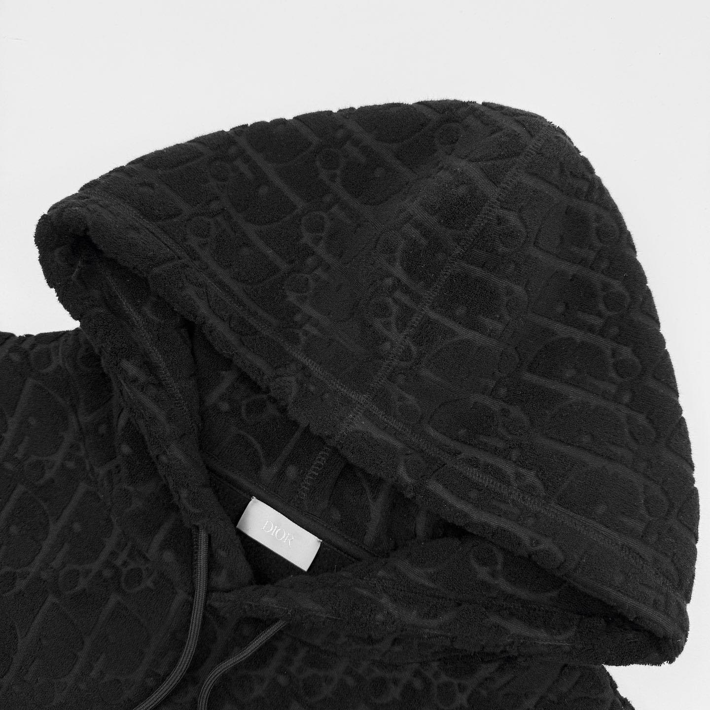 Dior Oblique Relaxed-Fit Hooded Sweatshirt  - DesignerGu