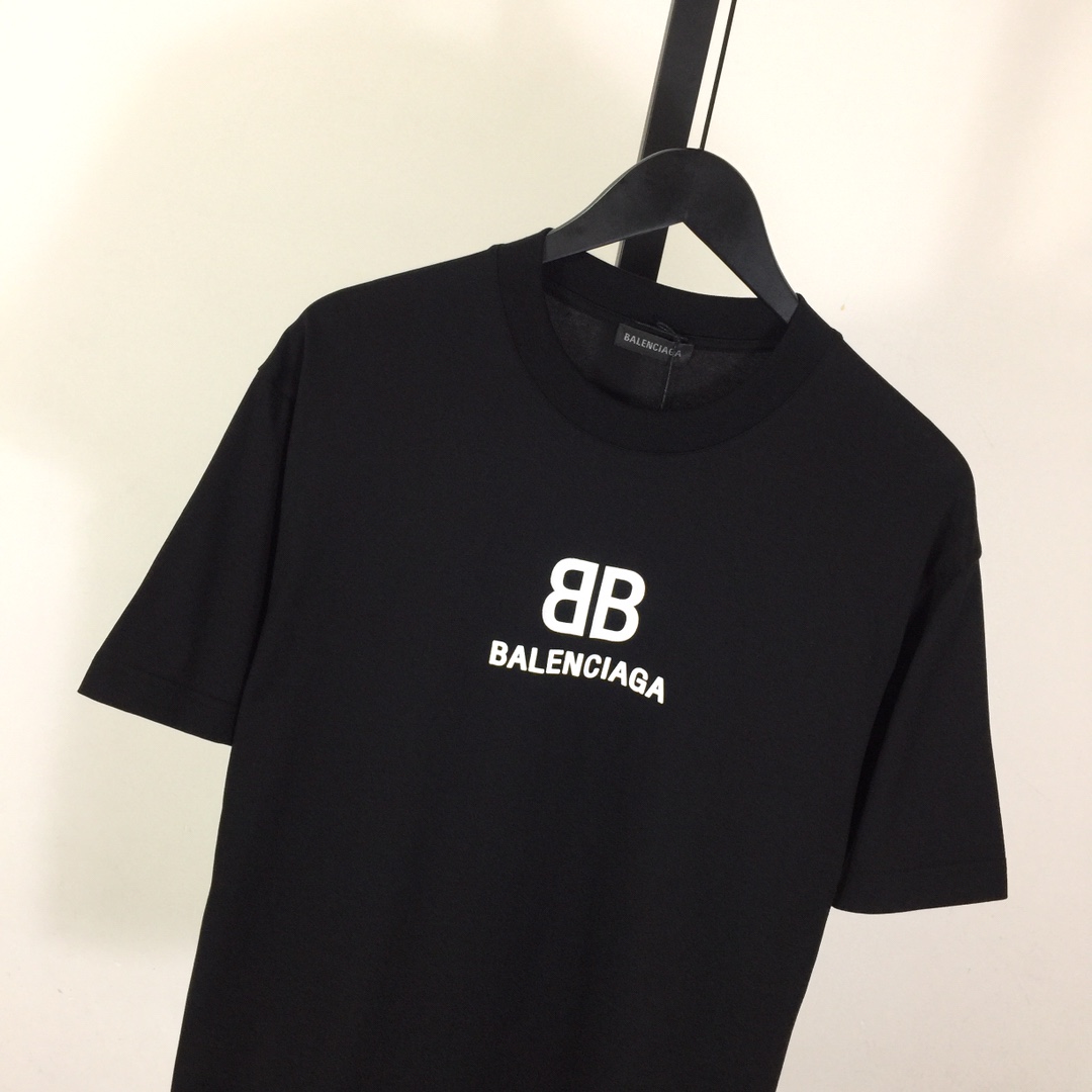 Balenciaga Short Sleeve With Wing Pattern - DesignerGu