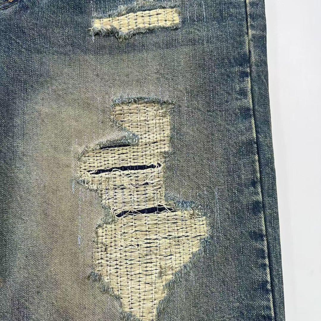 Lost Shadows DSTRY Denim Short  - DesignerGu