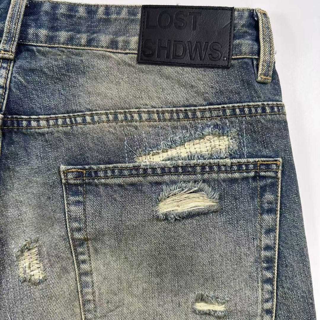 Lost Shadows DSTRY Denim Short  - DesignerGu