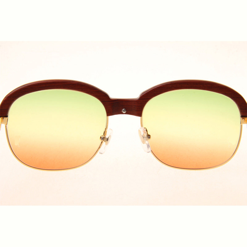 Cartier CT_1116679 Sunglasses In Gold Three Color Lens - DesignerGu