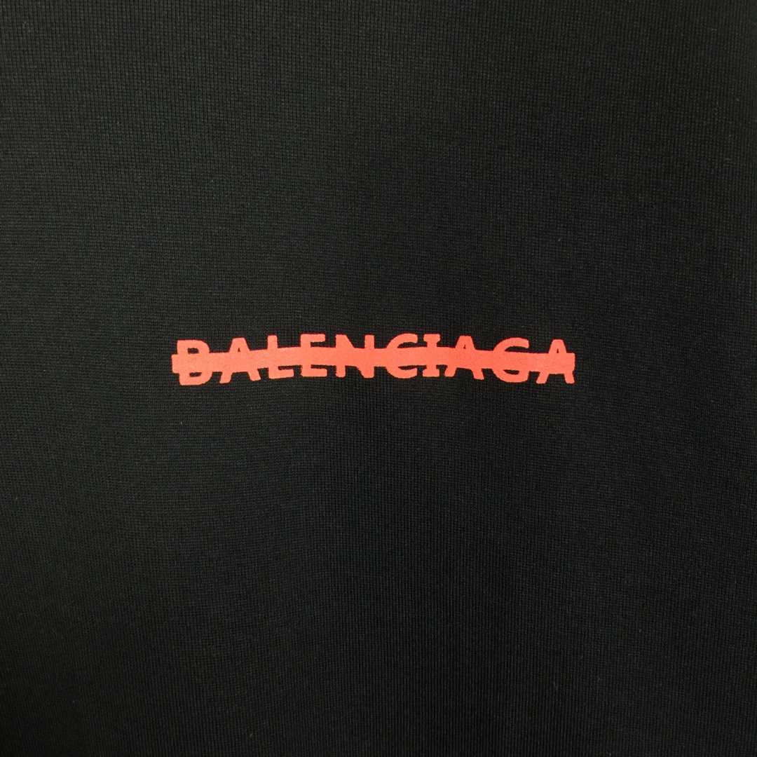 Balenciaga Printed Letter Short Sleeve - DesignerGu