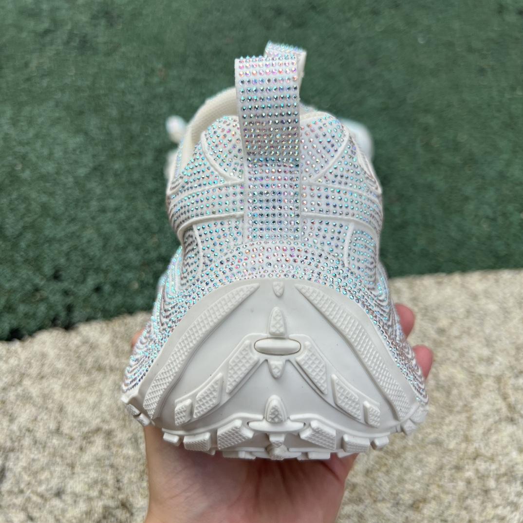 Balenciaga Runner Sneakers with Rhinestones - DesignerGu