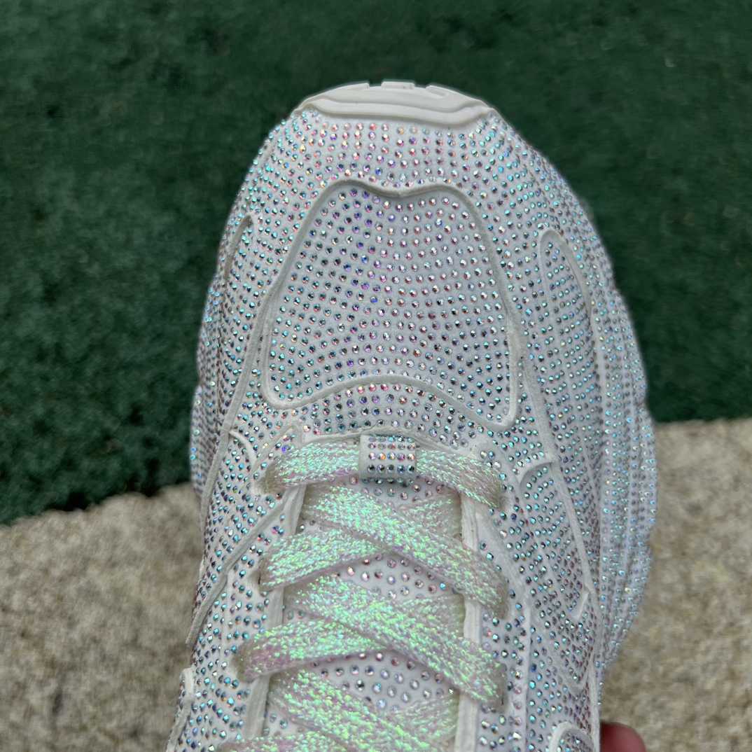 Balenciaga Runner Sneakers with Rhinestones - DesignerGu