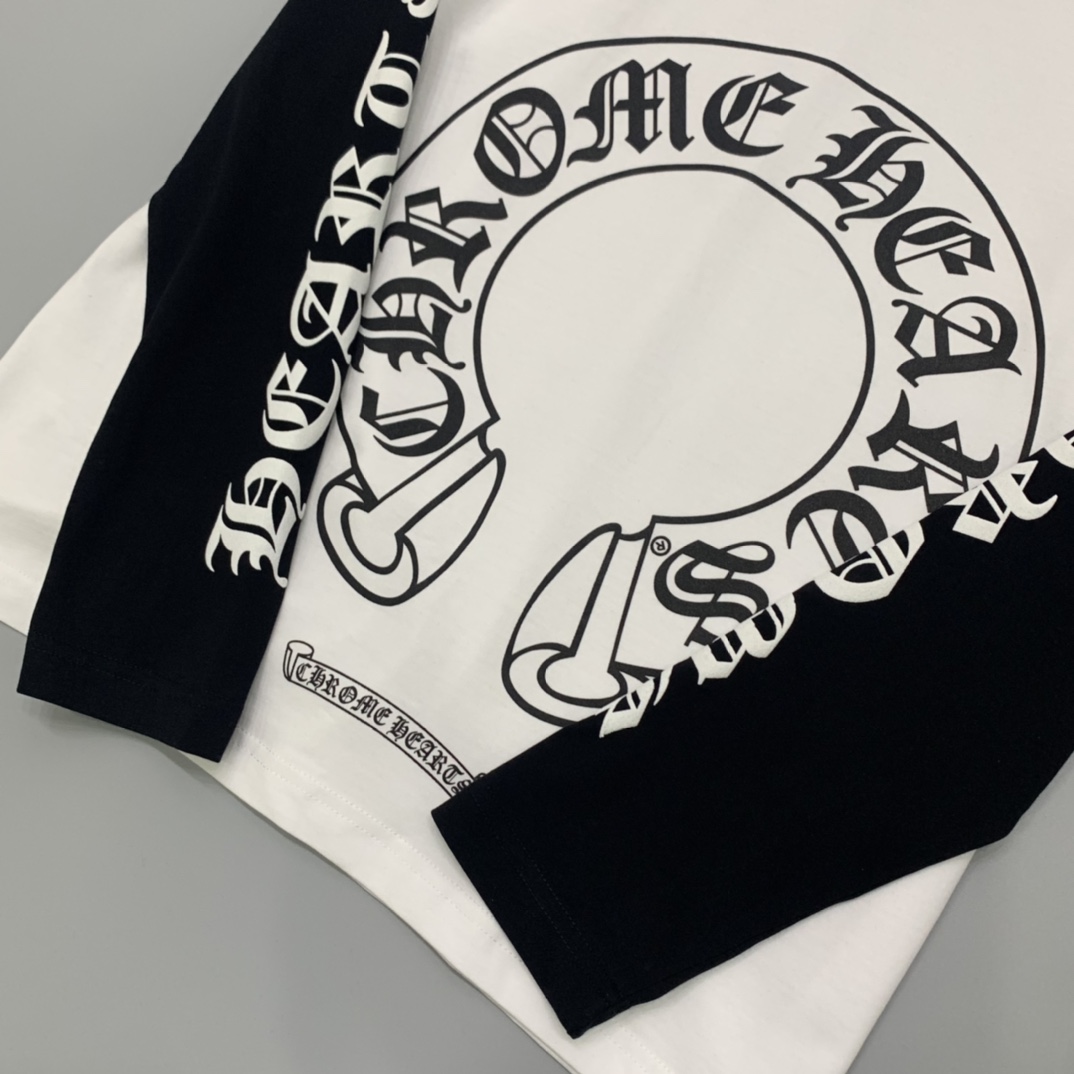 Chrome Hearts Horseshoe Neck Tee - DesignerGu