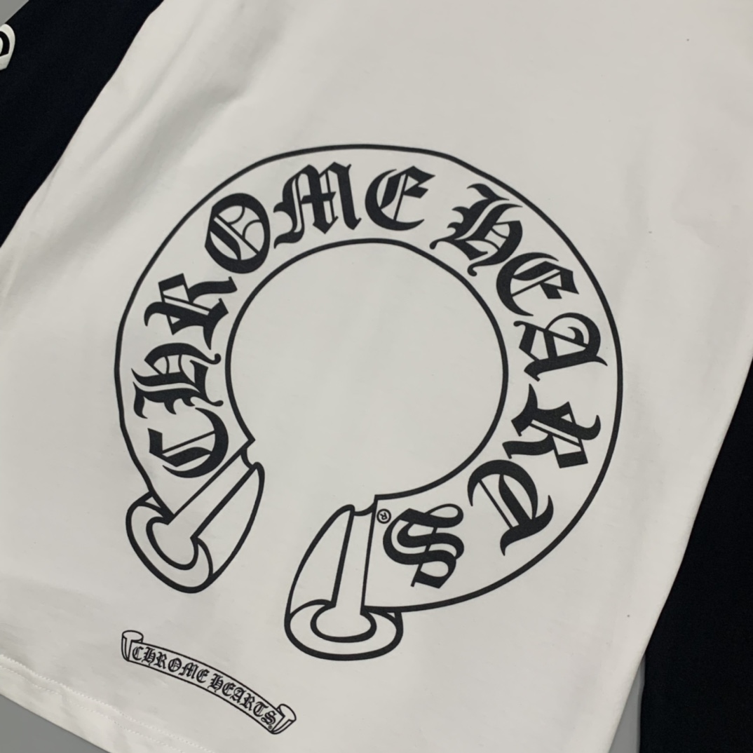 Chrome Hearts Horseshoe Neck Tee - DesignerGu
