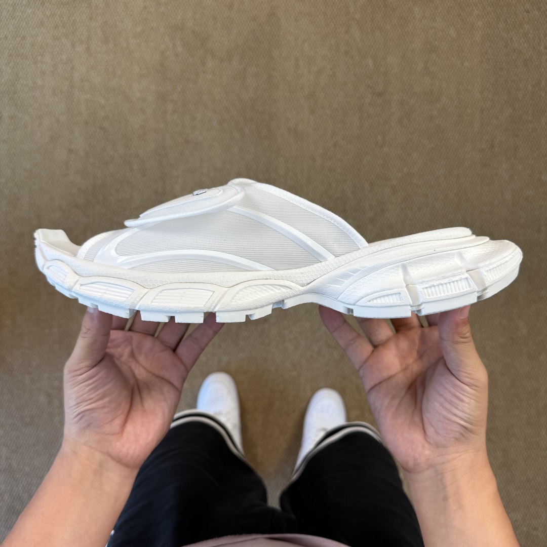 Balenciaga 3XL Slide Sandal 'White' - DesignerGu