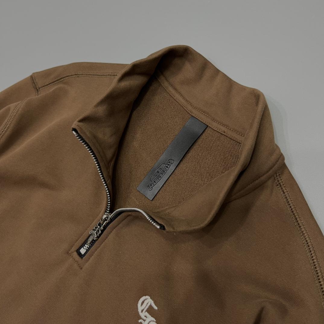 Chrome Hearts Slow Ride Half Zip Blouson - DesignerGu