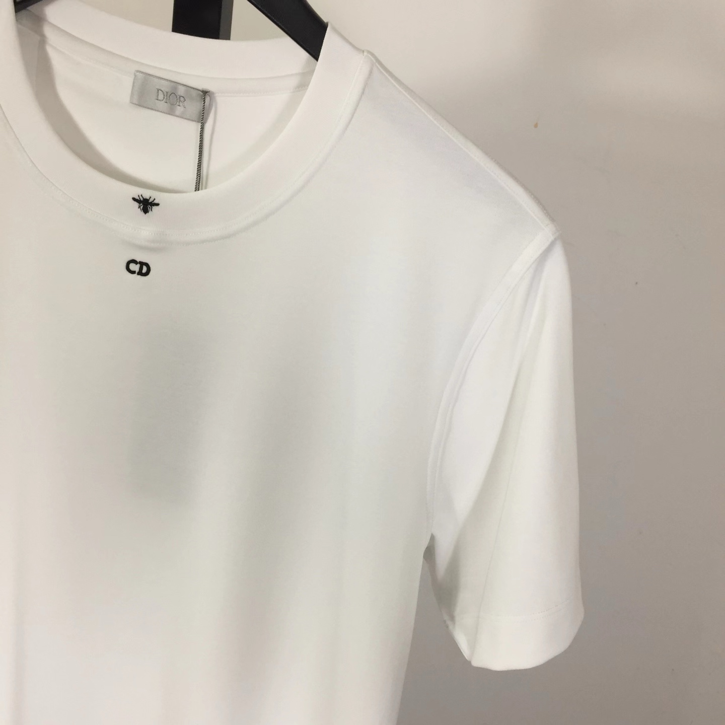 Dior Logo Cotton T-Shirt  - DesignerGu