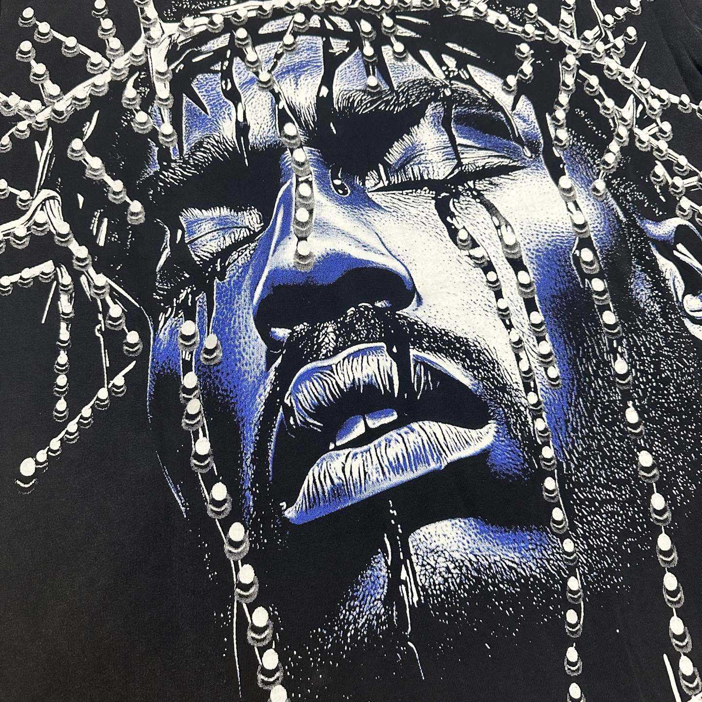 Hellstar Jesus Wept T-Shirt - DesignerGu