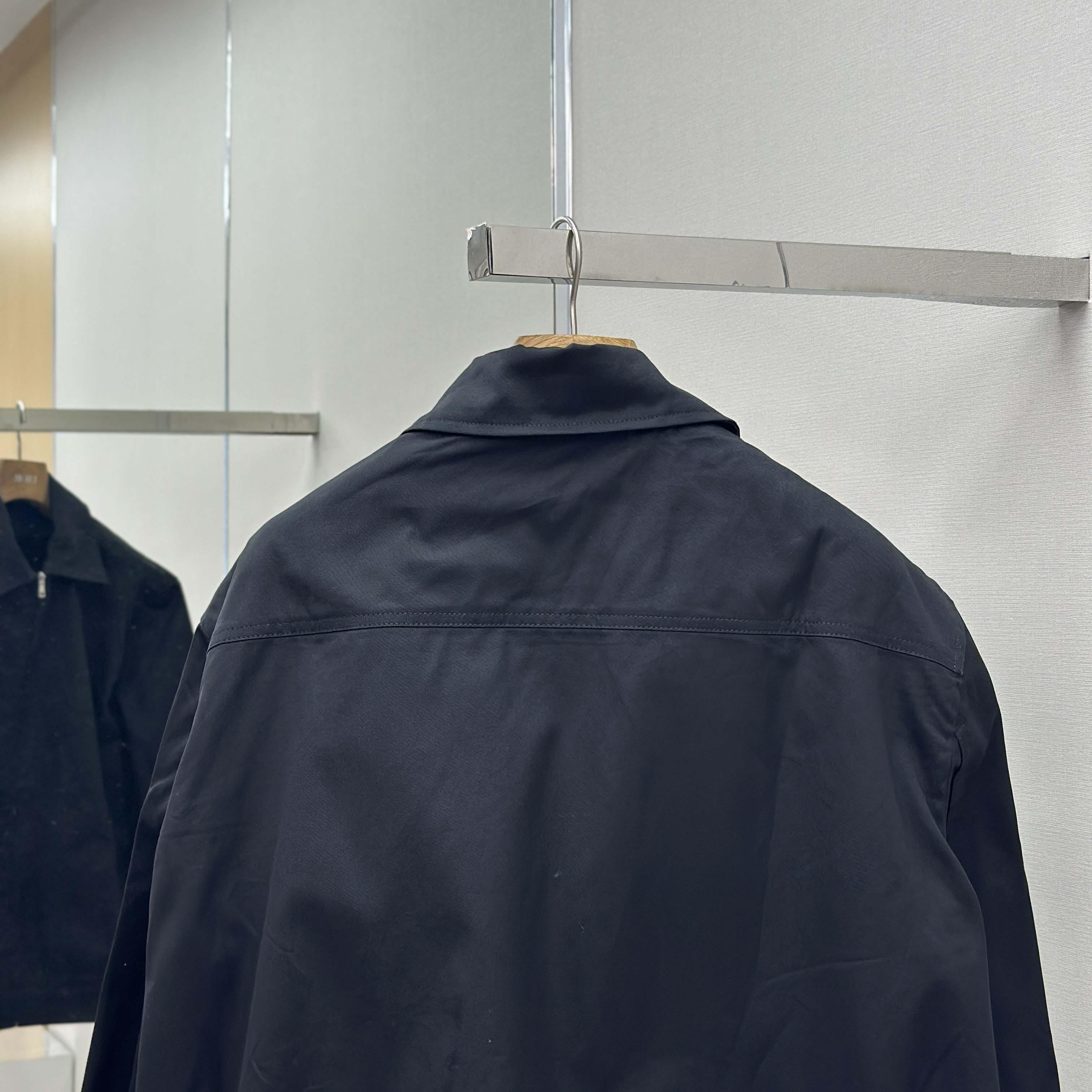 Gucci Cotton Twill Jacket With Web Detail - DesignerGu