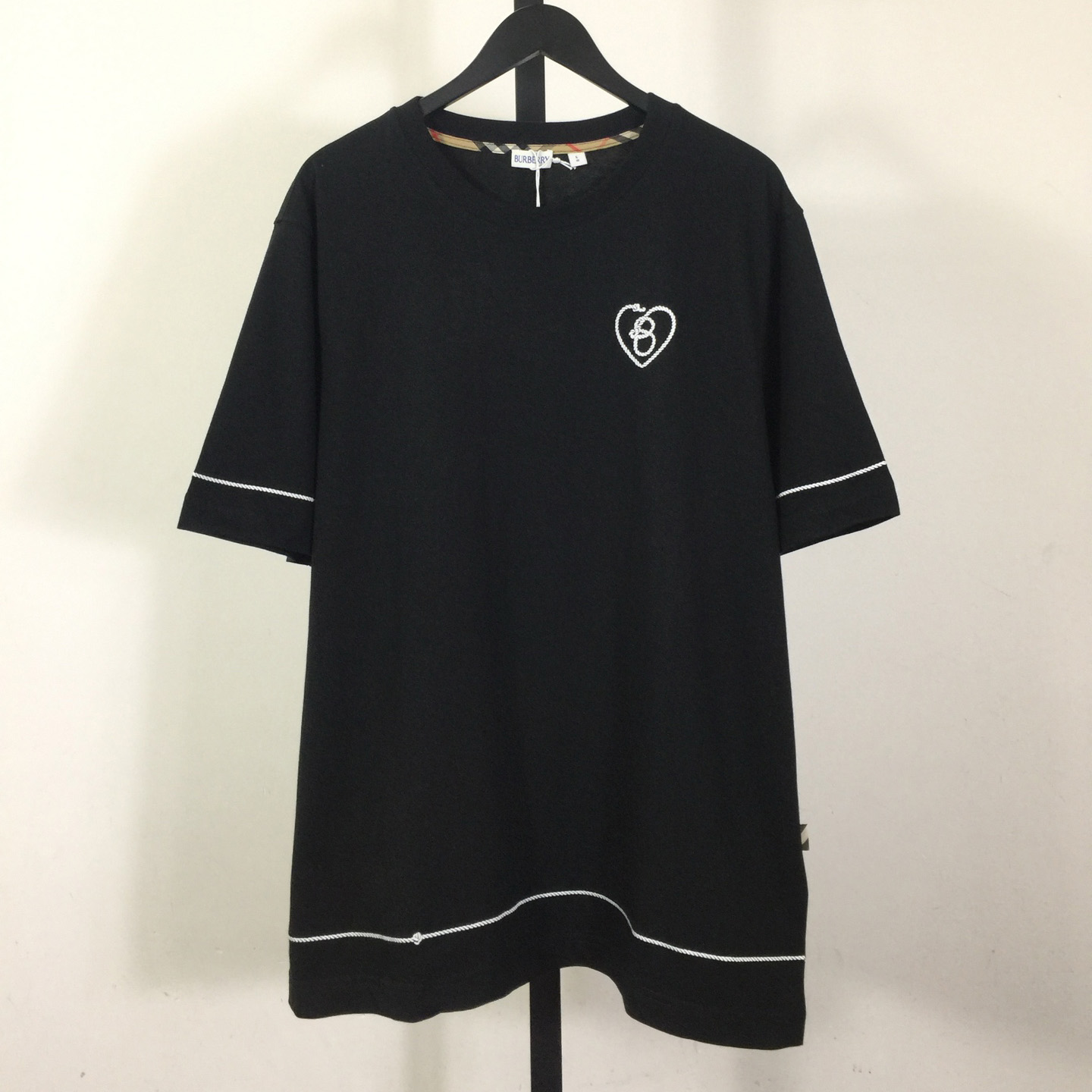 Burberry B Heart Cotton T-shirt - DesignerGu