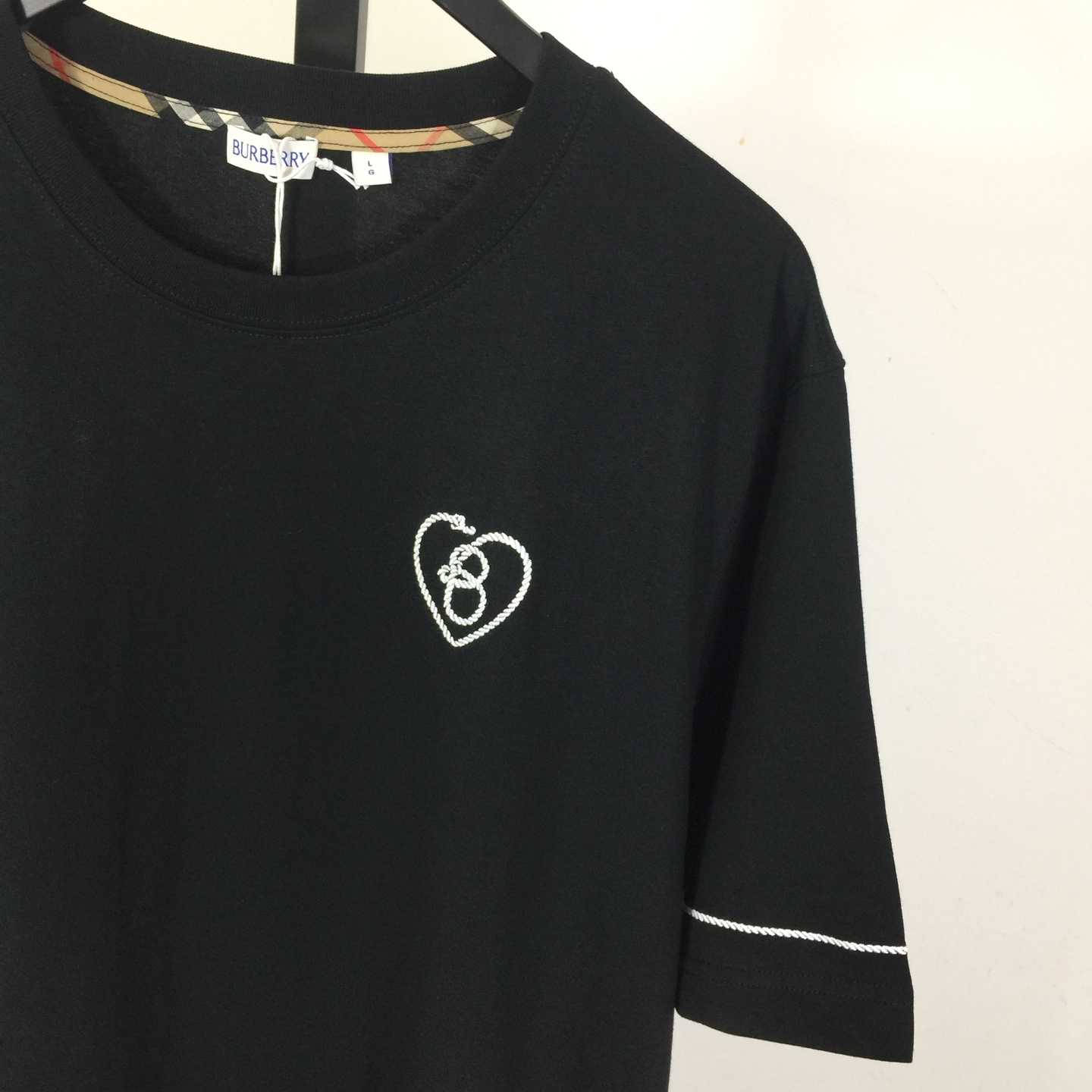 Burberry B Heart Cotton T-shirt - DesignerGu