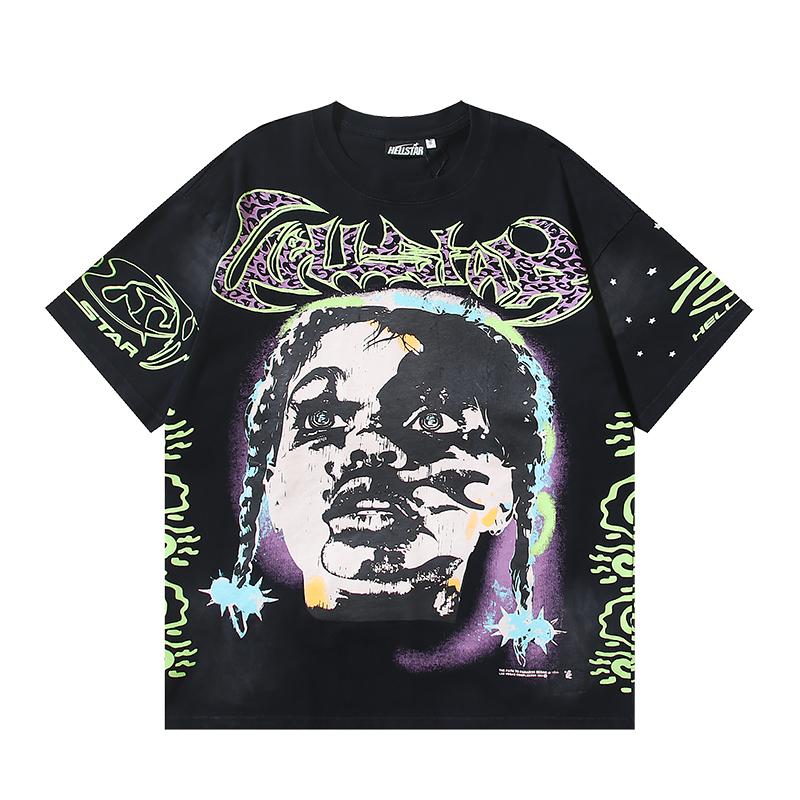 Hellstar Amen T-Shirt 'Black' - DesignerGu
