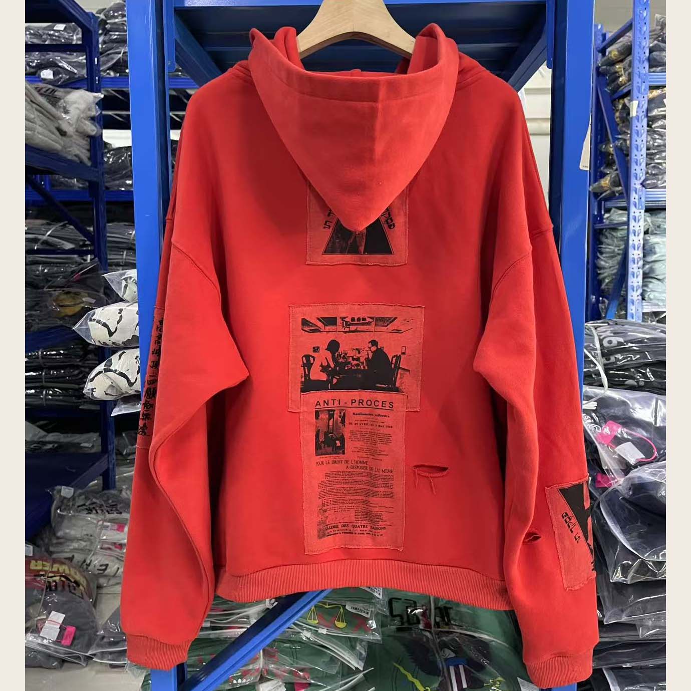 Enfants Riches Déprimes Anti-Process Thermal Lined Hoodie - DesignerGu