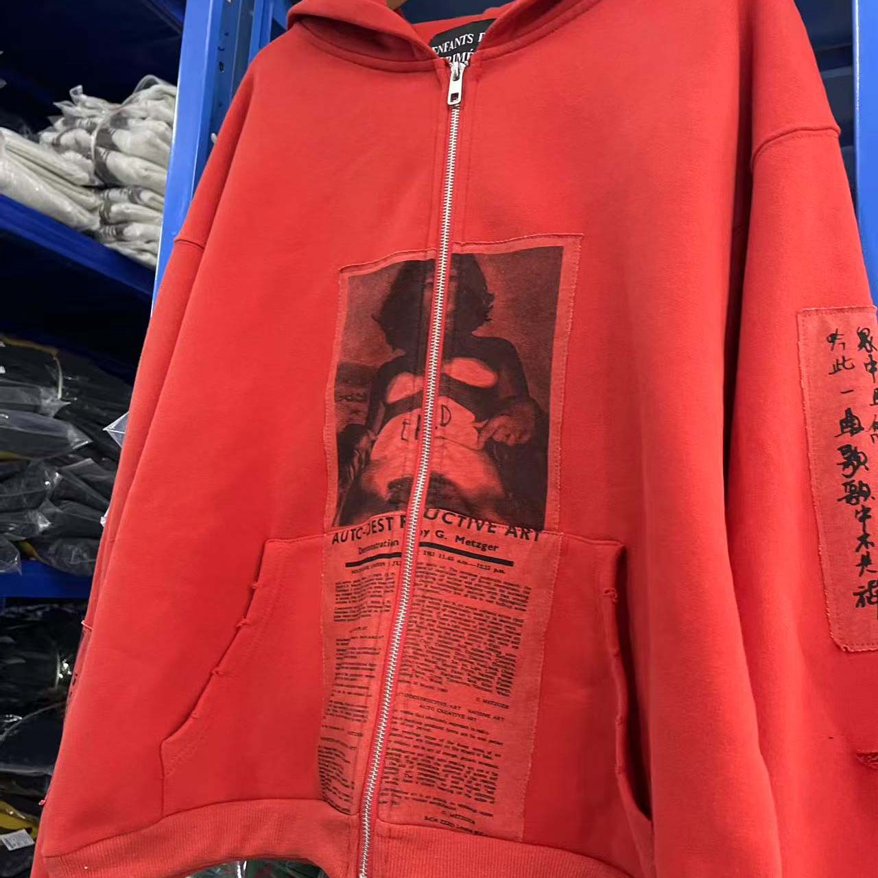 Enfants Riches Déprimes Anti-Process Thermal Lined Hoodie - DesignerGu