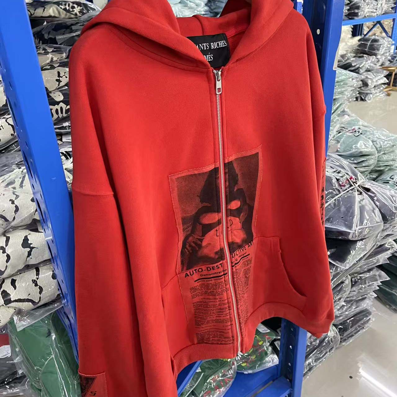 Enfants Riches Déprimes Anti-Process Thermal Lined Hoodie - DesignerGu