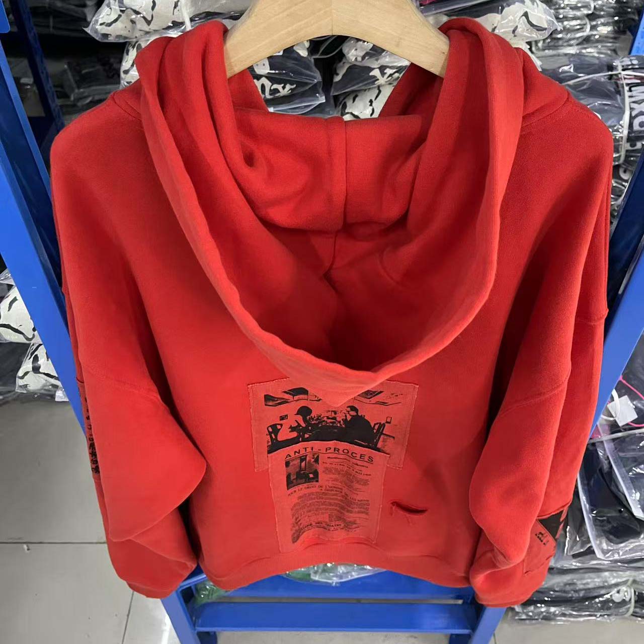 Enfants Riches Déprimes Anti-Process Thermal Lined Hoodie - DesignerGu