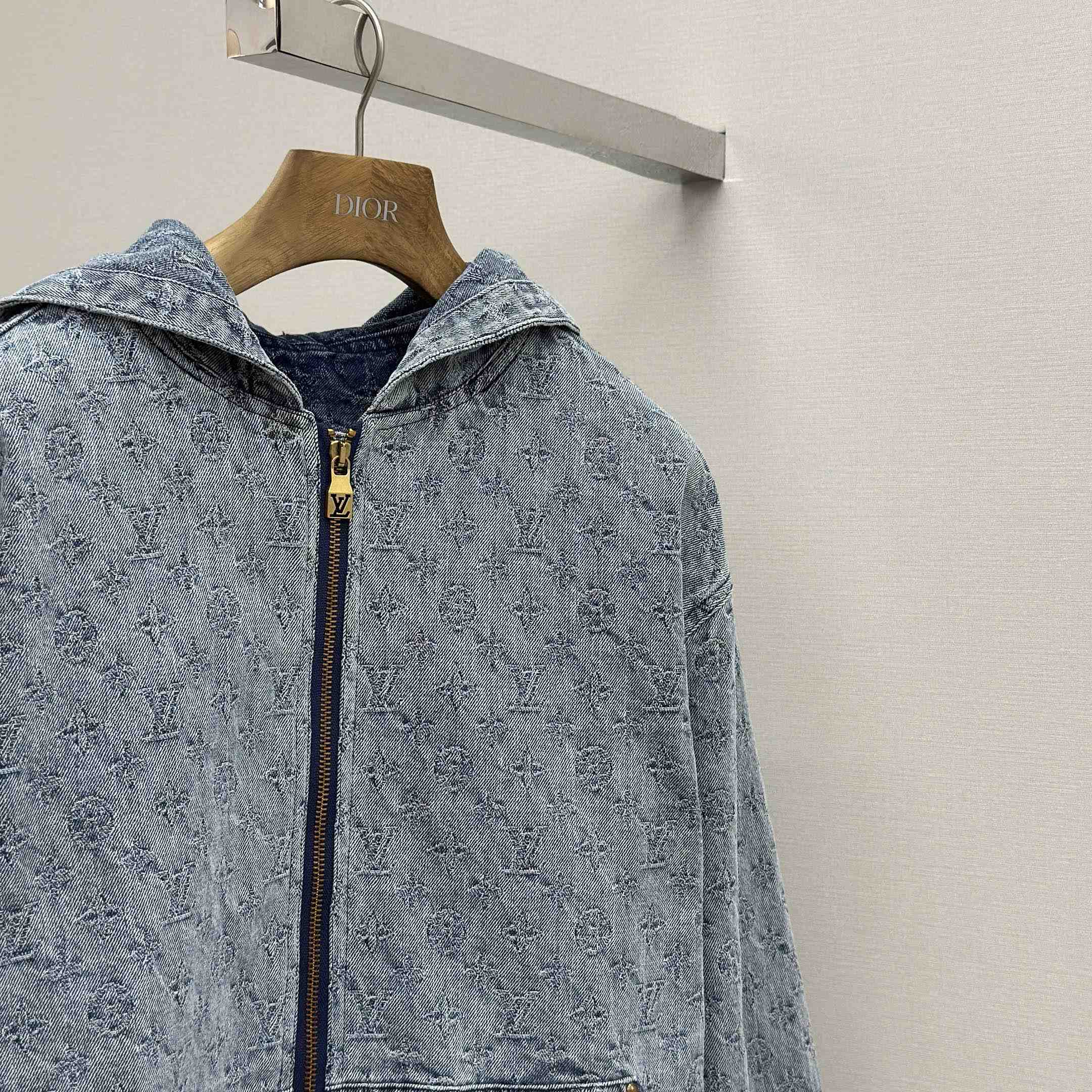 Louis Vuitton Monogram Denim Jacket - DesignerGu