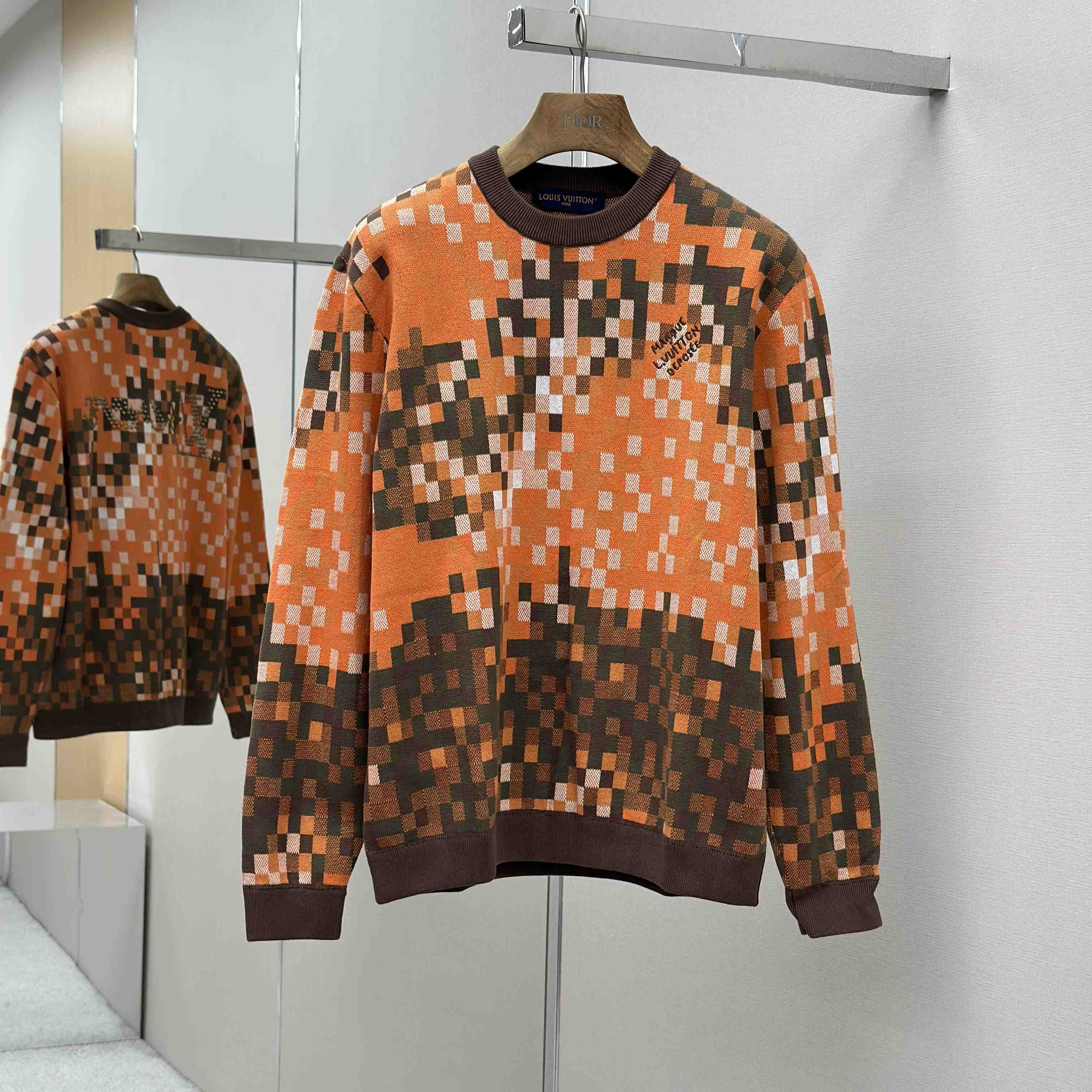 Louis Vuitton Jacquard Cotton Pullover   1AFXRN - DesignerGu