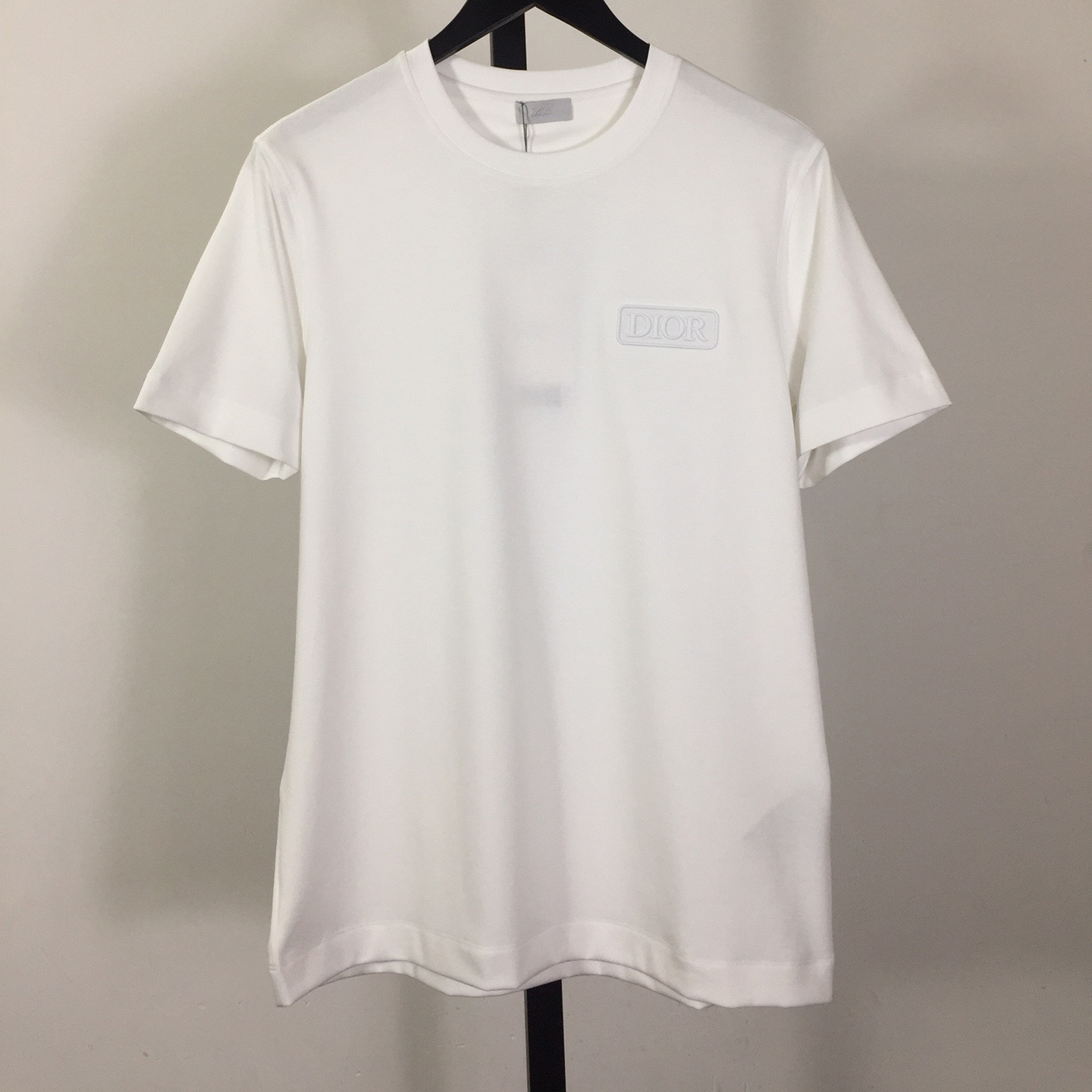 Dior Logo Cotton T-Shirt  - DesignerGu