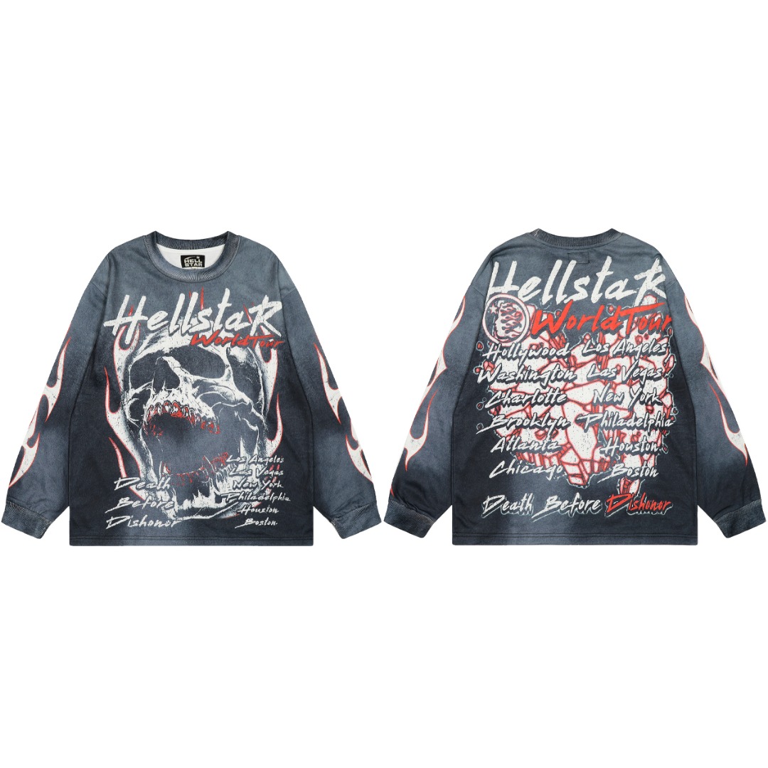 Hellstar Longsleeve Tee - DesignerGu