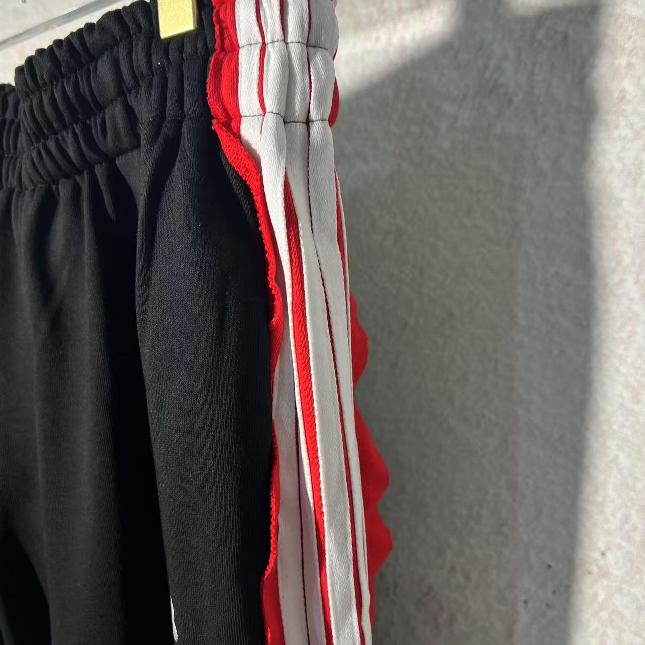 Balenciaga Cut-Up Oversized Sweatpants In Faded Black And White Dry Fleece - DesignerGu
