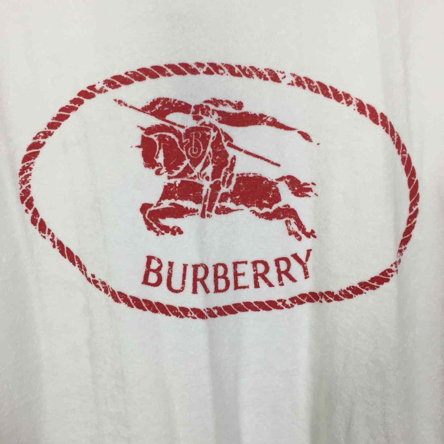 Burberry Knight Stamp Towelling T-shirt - DesignerGu
