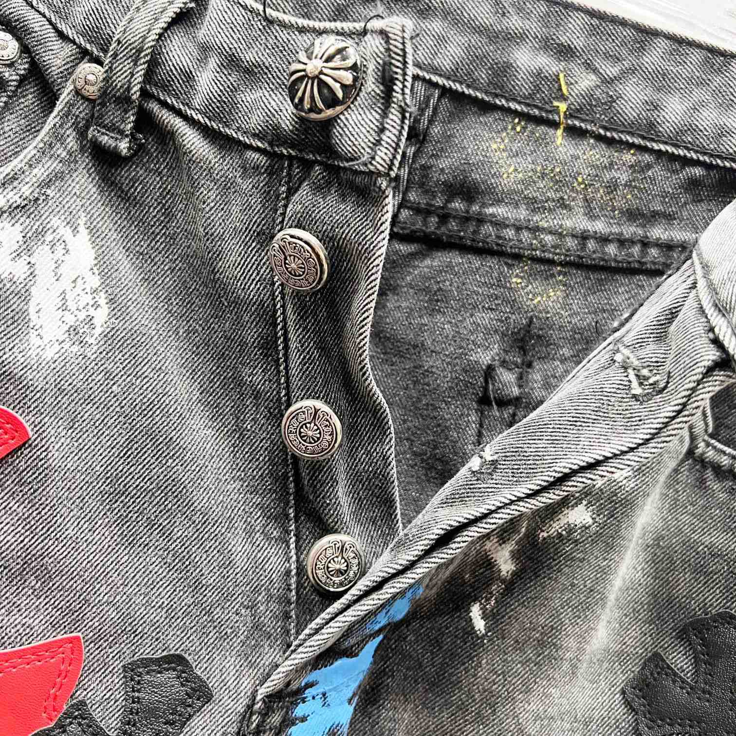 Gallery Dept. x Chrome Hearts Jeans - DesignerGu