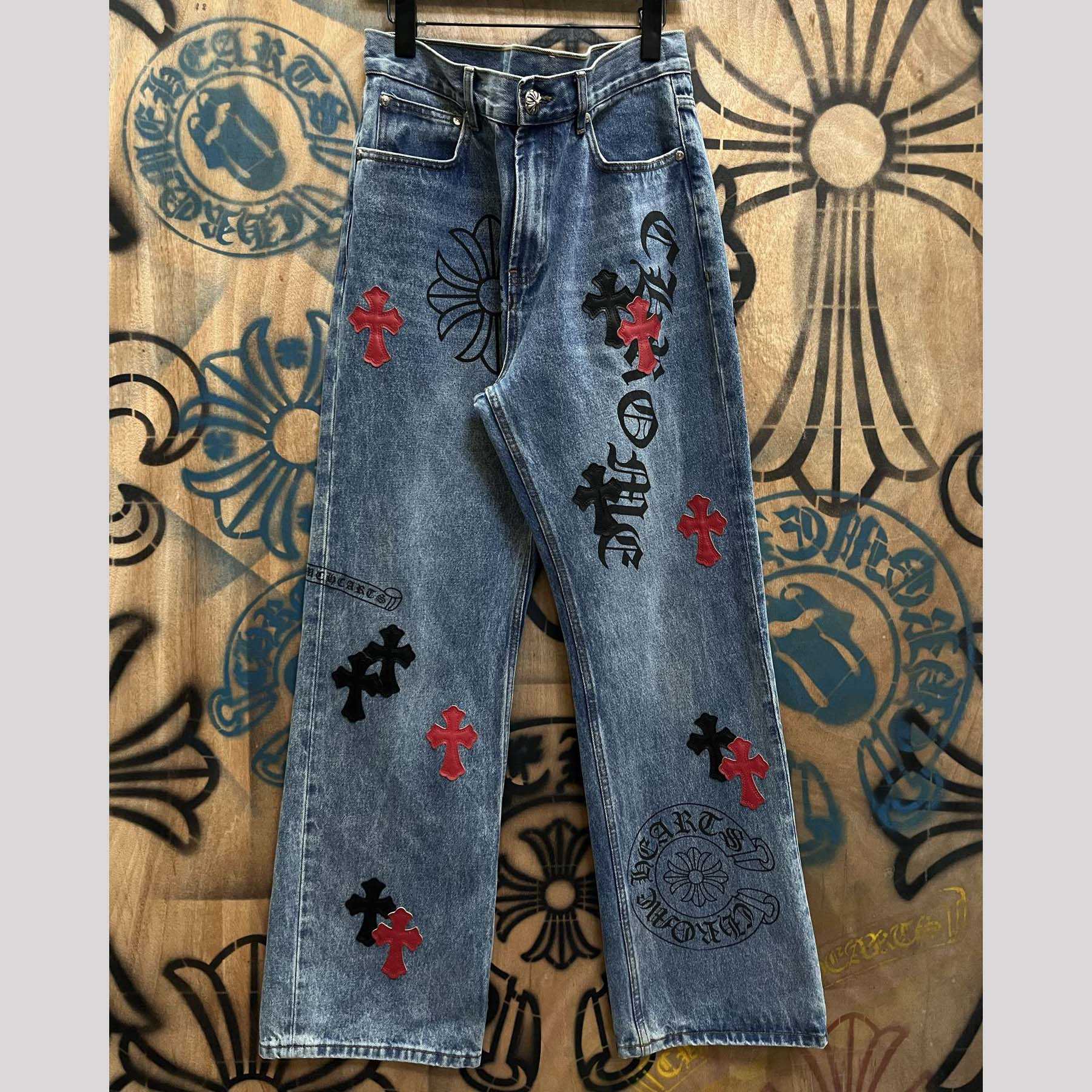 Chrome Hearts Jeans - DesignerGu