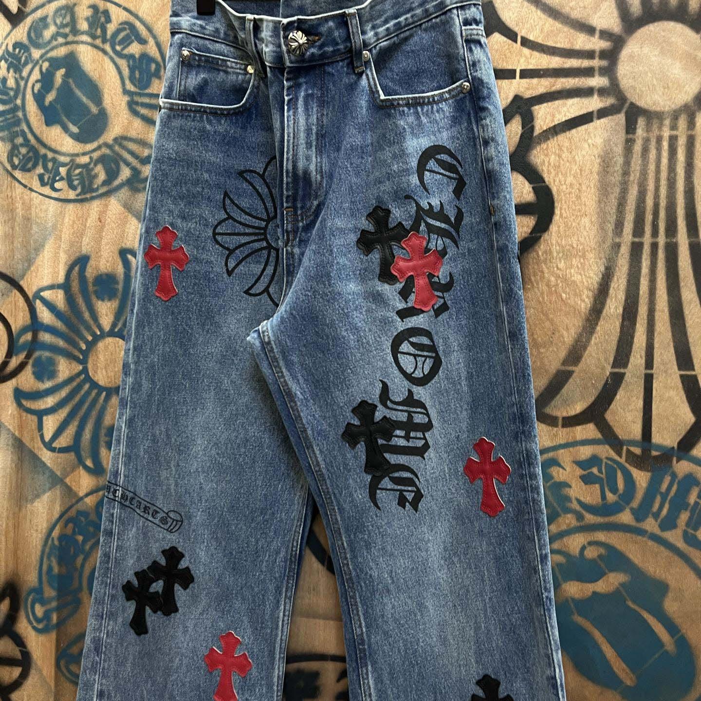 Chrome Hearts Jeans - DesignerGu