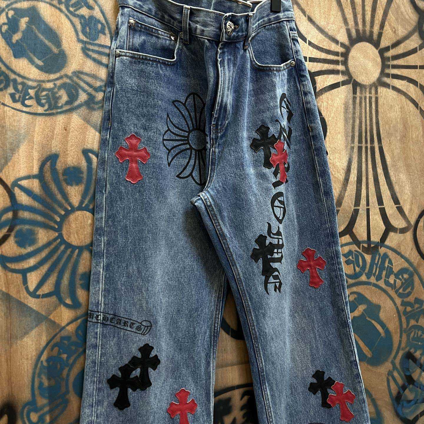 Chrome Hearts Jeans - DesignerGu