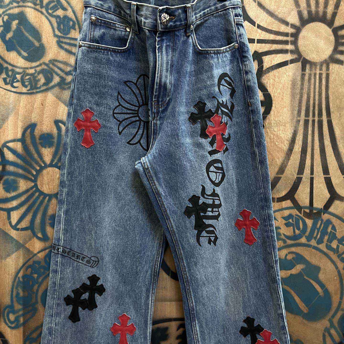 Chrome Hearts Jeans - DesignerGu