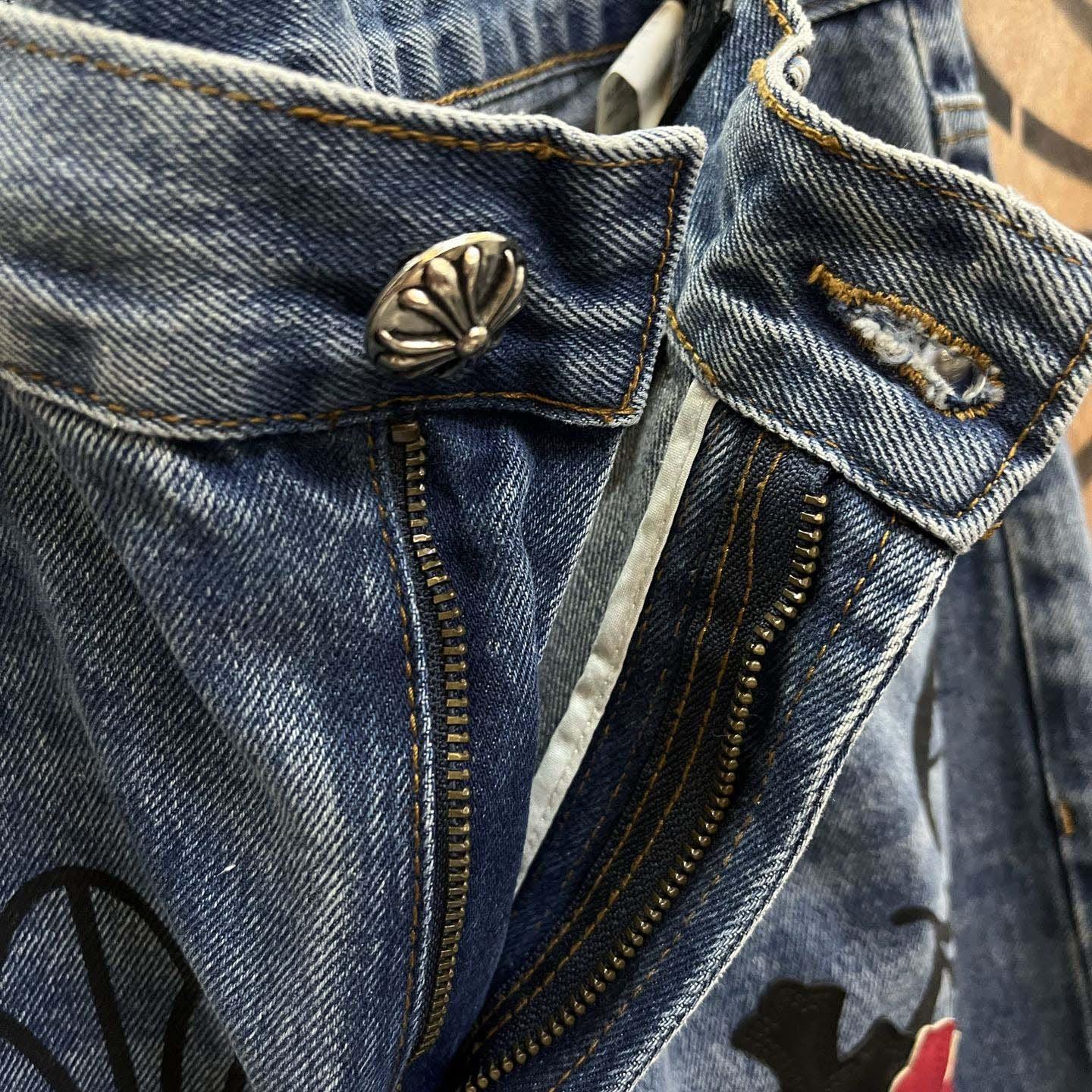 Chrome Hearts Jeans - DesignerGu