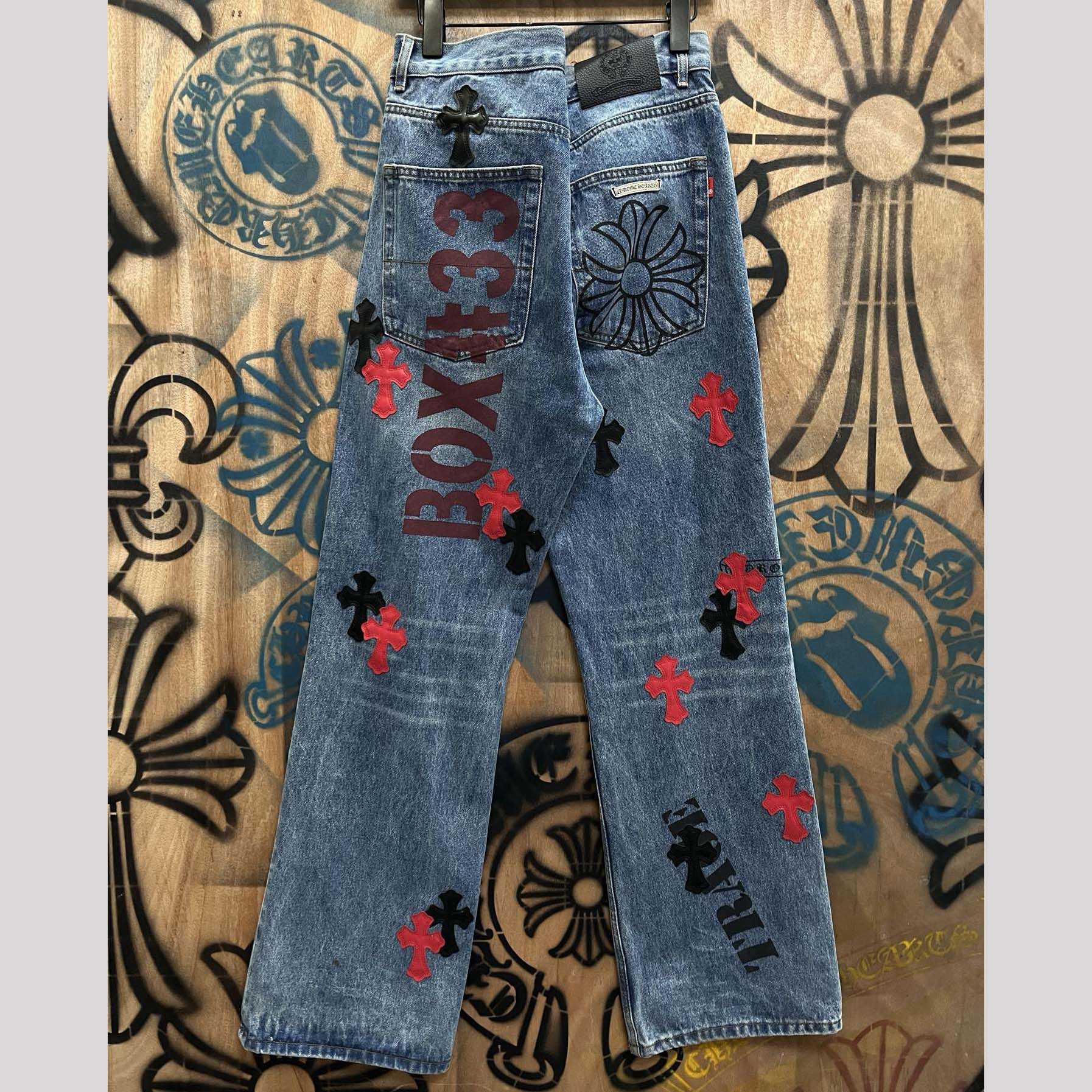 Chrome Hearts Jeans - DesignerGu