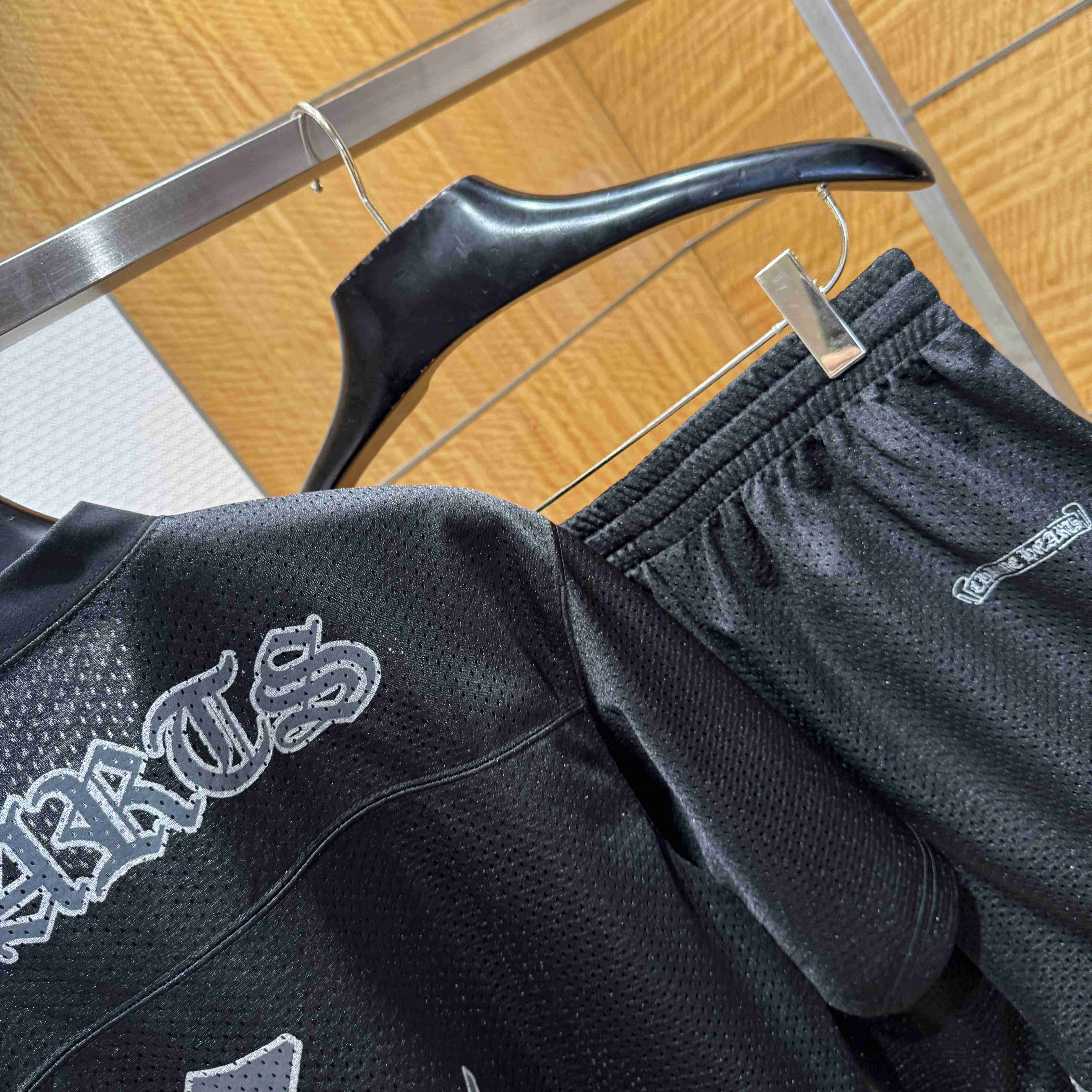 Chrome Hearts Stadium Mesh Short Sleeve & Shorts - DesignerGu