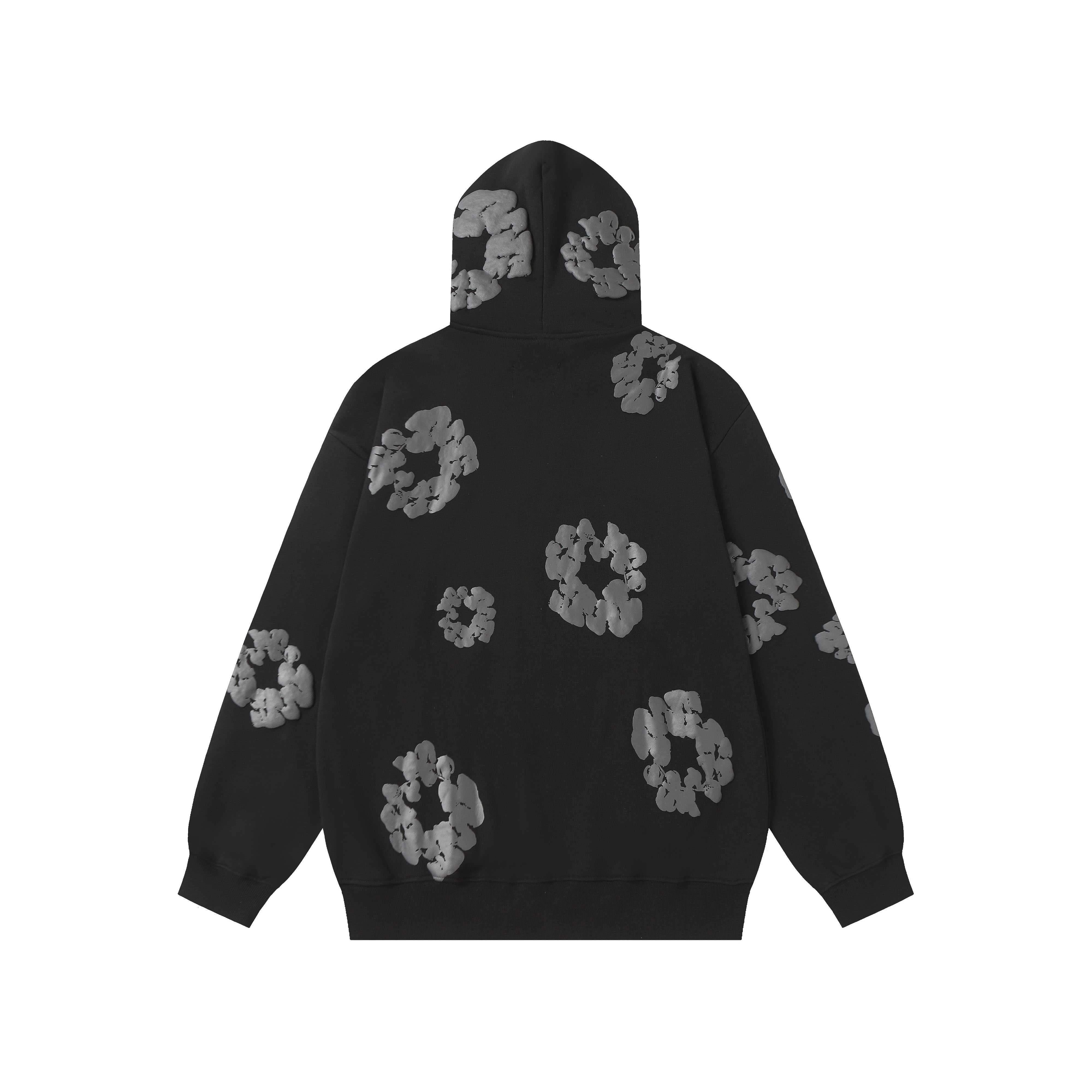 Denim Tears Cotton Wreath Zip Hoodie  - DesignerGu