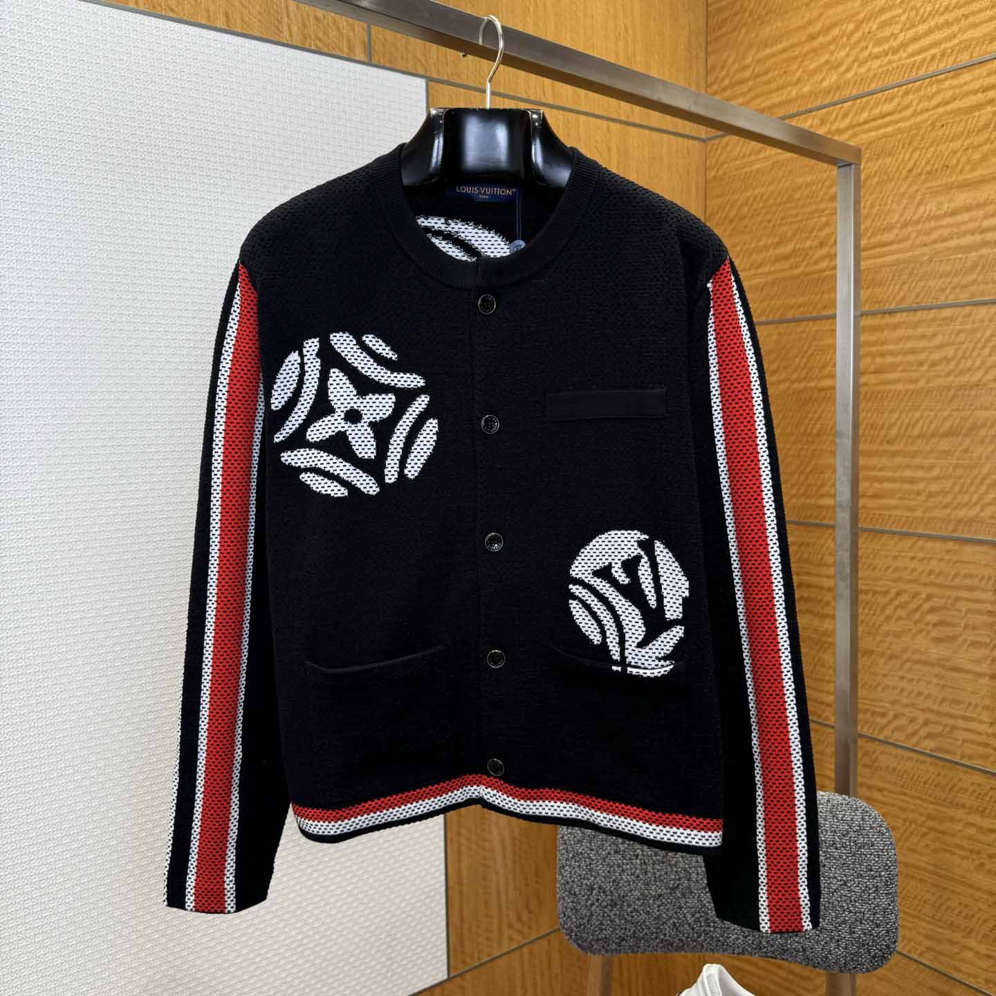 Louis Vuitton Knitted Cotton Jacket   1AIM87 - DesignerGu