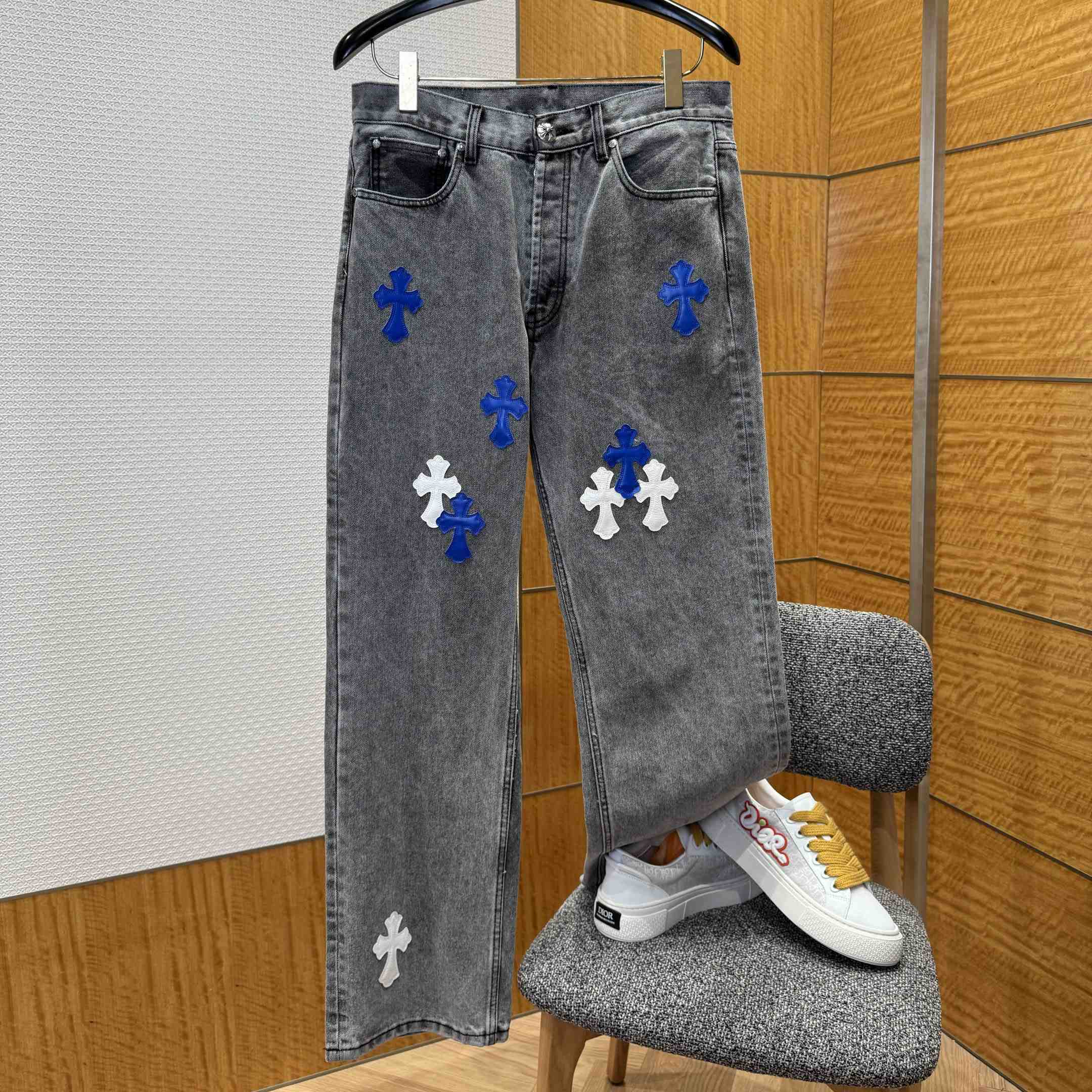 Chrome Hearts Jeans - DesignerGu