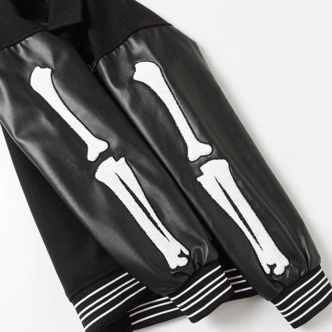 Amiri Bones Varsity Jacket - DesignerGu