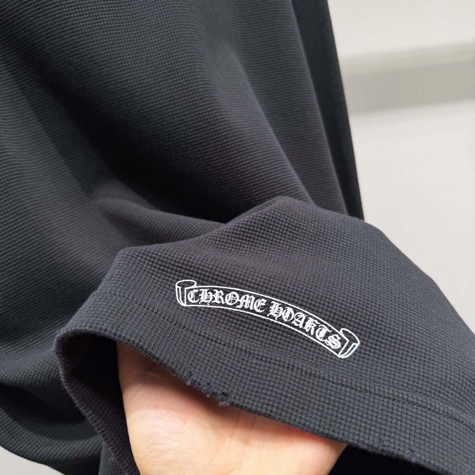 Chrome Hearts CH Embroidered Sweatshirt  - DesignerGu